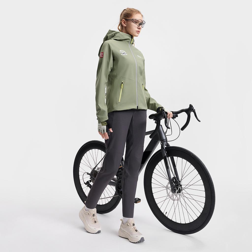Fila Cycling Fashion Color Block Brand Letter Simple Casual Sports Hooded Waterproof Windproof Quick-Dry Jacket Women Jackets A11W518702FKK