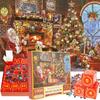 Advent Calendar Christmas Puzzles Christmas Countdown Calendar Puzzles 1008 Pieces Christmas Puzzle in 24 Boxes Christmas Gifts