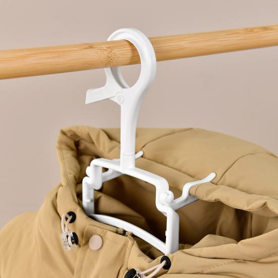 2 шт. Складная вешалка-худи, пластиковая сушилка для одежды, растягивающаяся, сверхпрочная, противоскользящая одежда