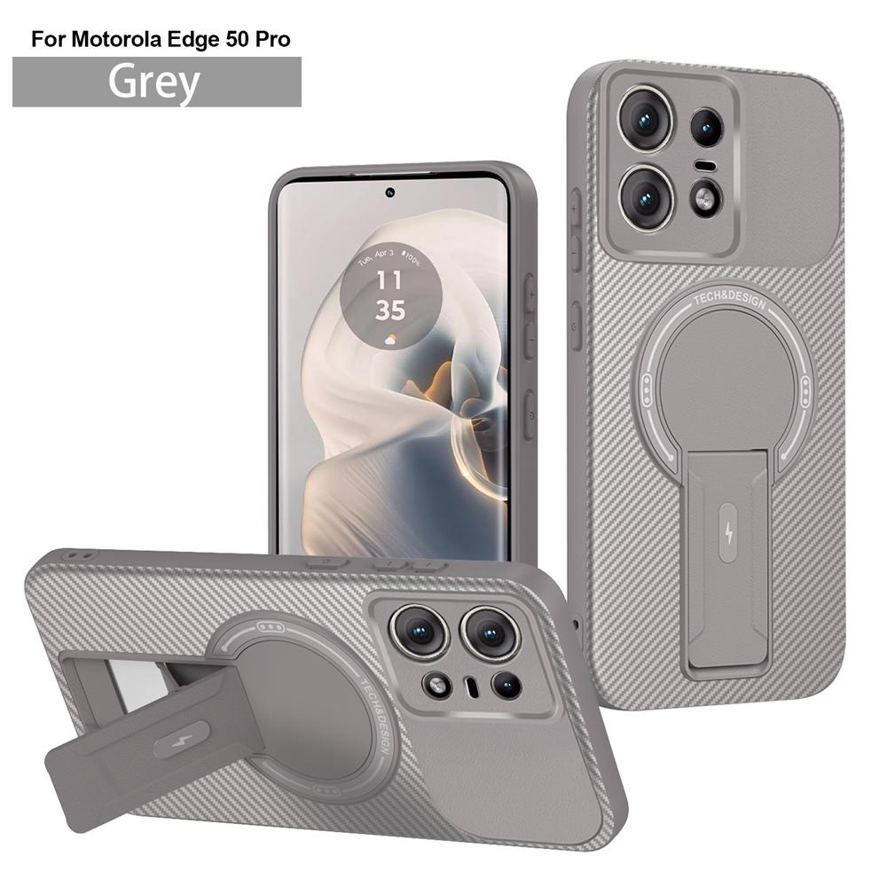 Luxury Magnetic Wireless Charge For Magsafe Case for Motorola Moto Edge 50 Pro Shockproof Armor Bumper Cover For Edge50 Pro