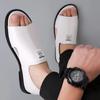 Fashion New Summer Men's Sandals Outdoor Slip On Slippers Non-slip Soft Sole Large Size Beach Shoes Fashionable Men's Flip Flops