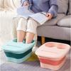 Foldable Footbath Massage Bucket Soaking Bucket Folding Basin Spa Foot Bath Bucket Household Sauna Bathtub Pedicure Bath Bathtub