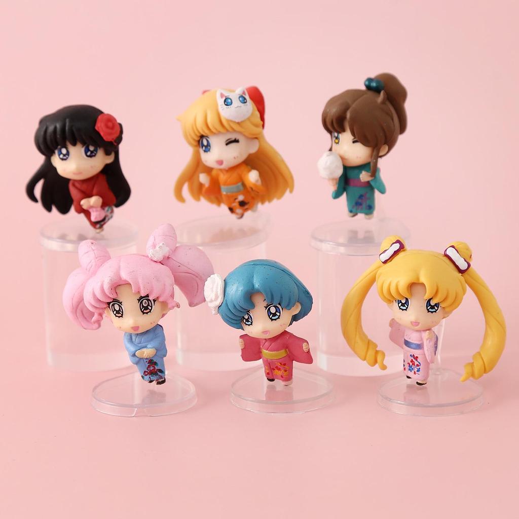 Аниме Фигурки Прекрасных Солдат Blind Box Украшения для Тортов и Подарки