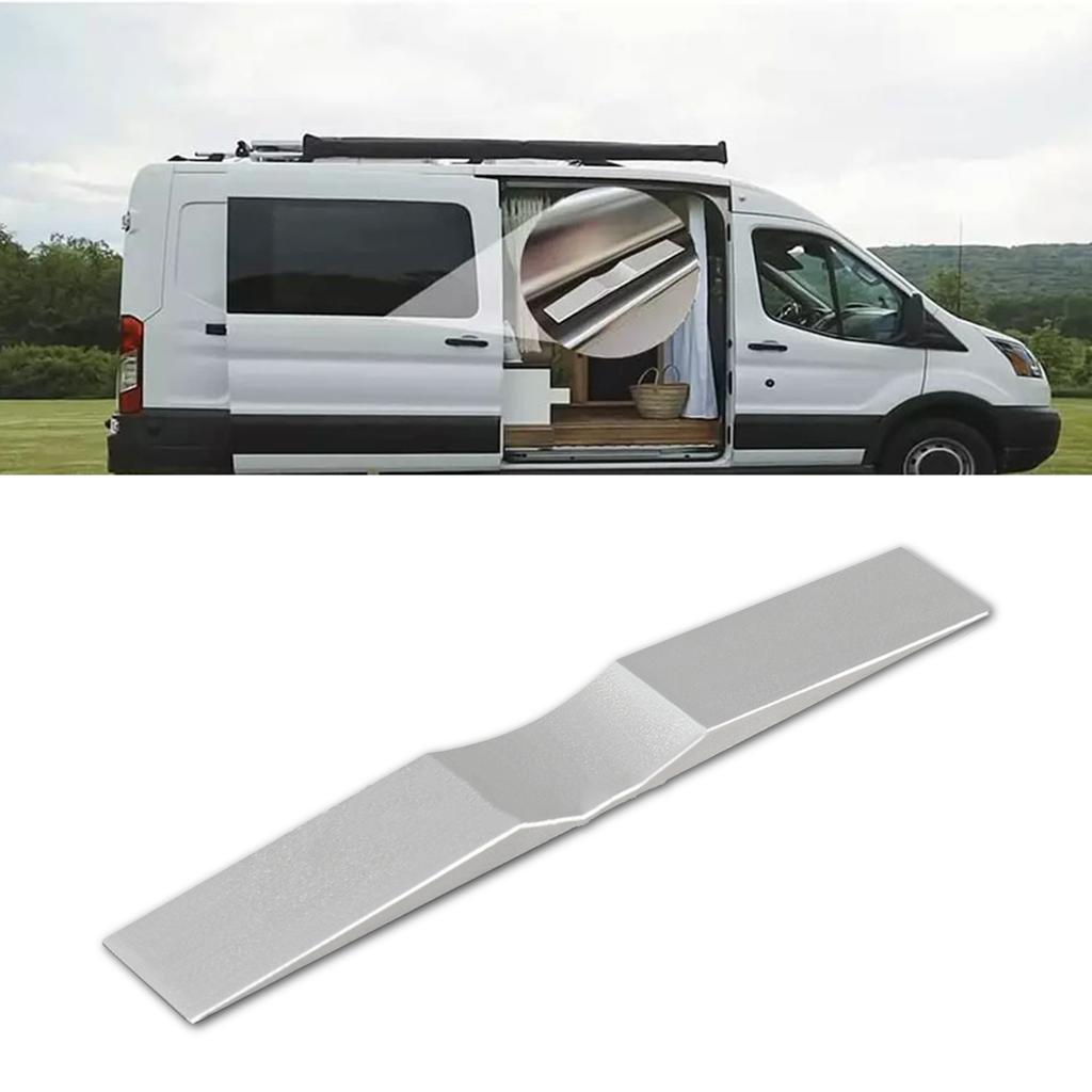 Сменный алюминиевый дверной упор, комплект, ограничитель раздвижной двери фургона, ограничитель средней двери, аксессуары для модификации фургона для обеспечения конфиденциальности
