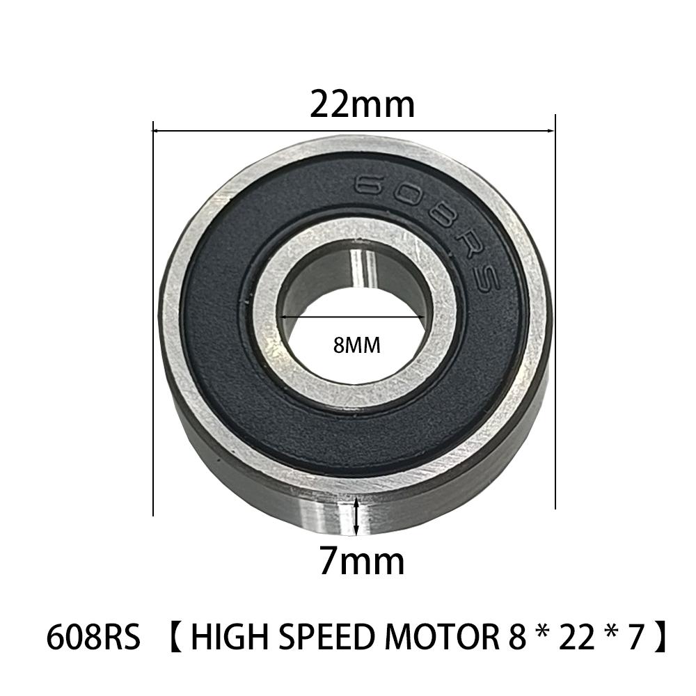 Высокоскоростной 608ZZ 608RS подшипник из углеродистой стали роликовые коньки самокат миниатюрный шарикоподшипник с глубоким желобом