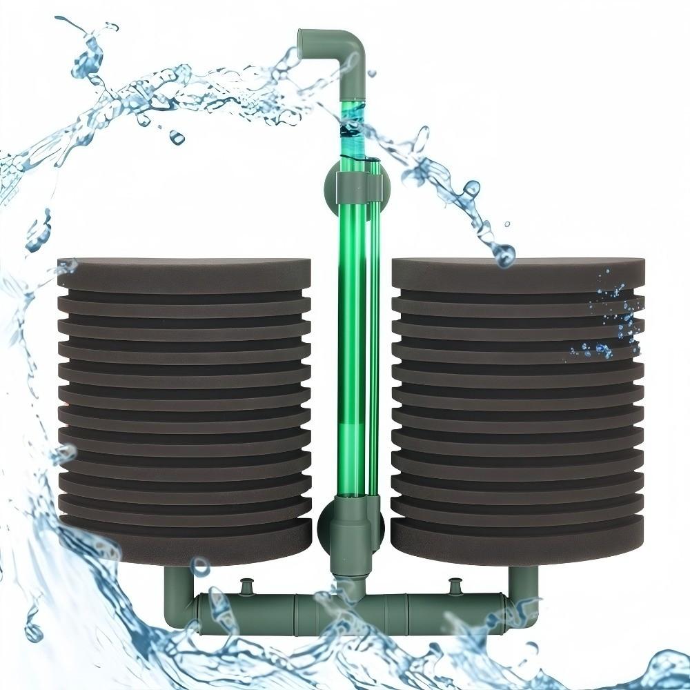 Silent Aquarium Silent Filter Cotton Pneumatic Bio Sponge Filter Oxygen Filtration Pump Fish Tank