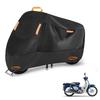 Motorcycle Cover, Compatible with Honda Super Cub 110, Heat Resistant, Extended, Windproof Belt, Waterproof,