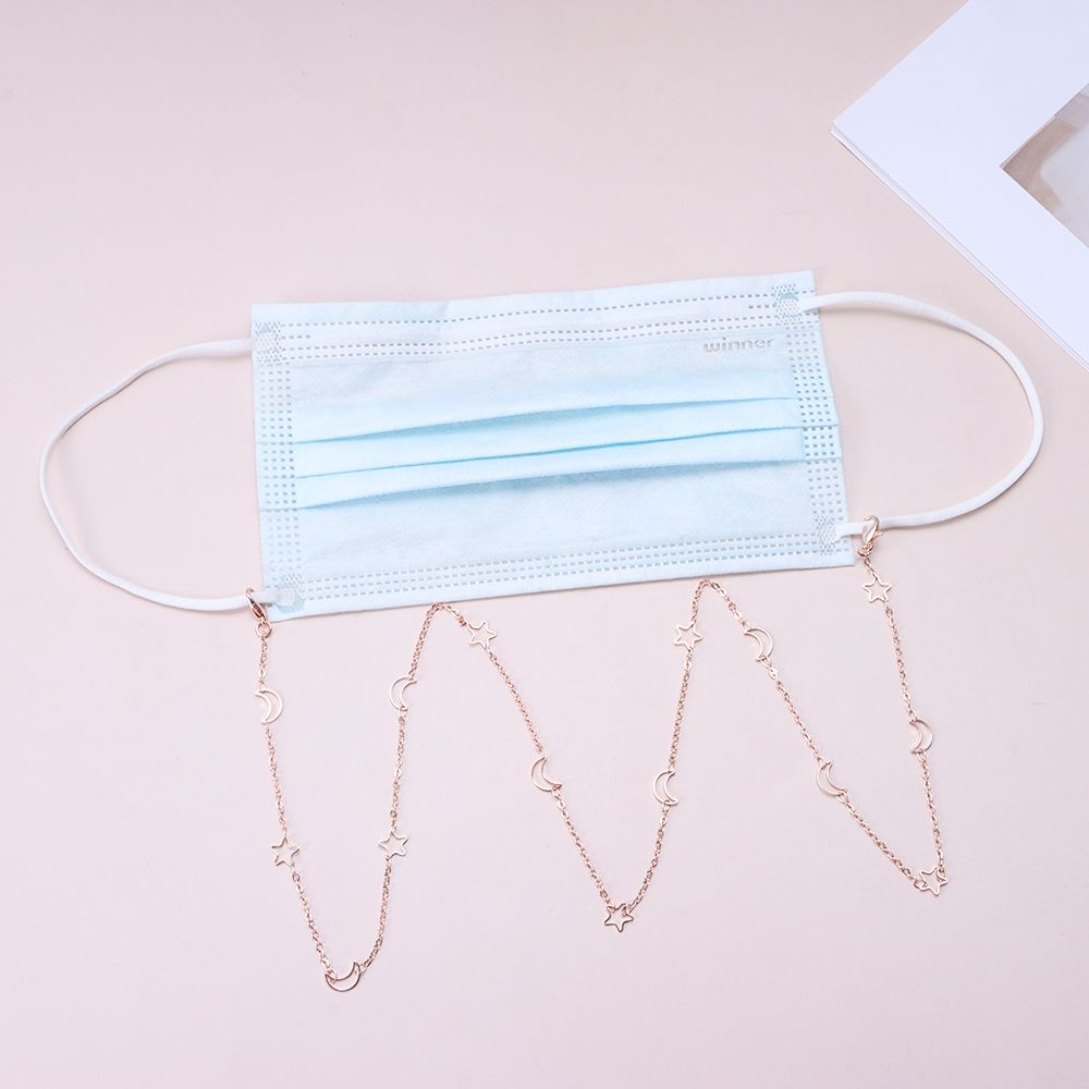 Holder Anti-lost Neck Straps Sunglasses Chain Punk Jewelry Mask Lanyards Alloy Eyeglasses Chains