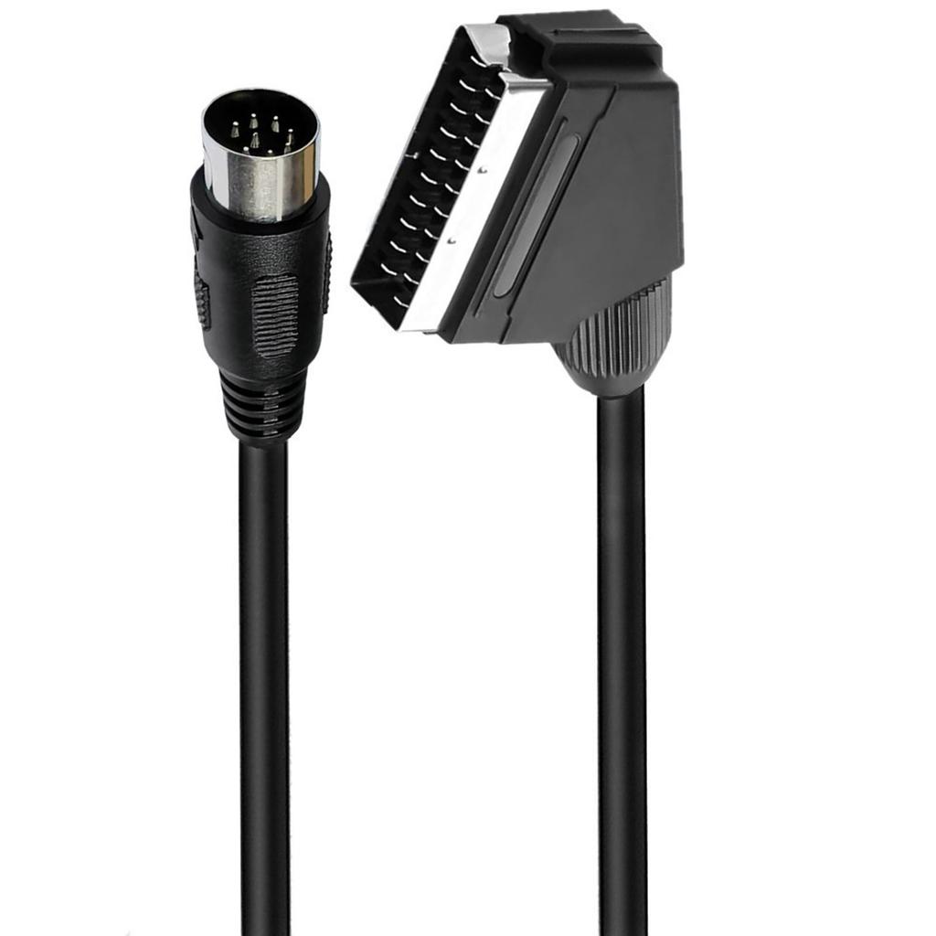 Высокопроизводительная SCART 8-контактная RGBs Аудио Видео Линия Чистая Передача Сигнала ПВХ Изоляция