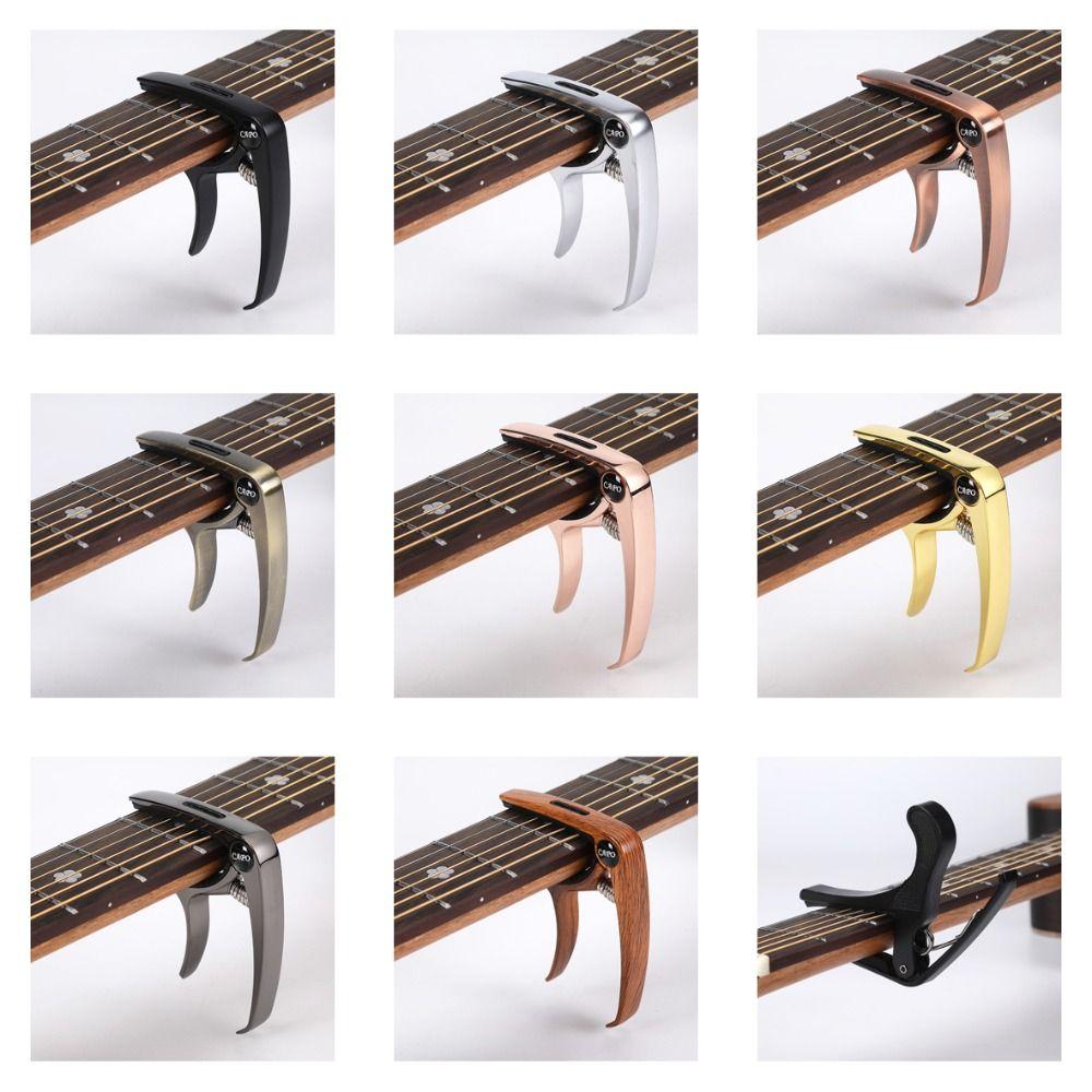Accessories Electric Guitar Tuning Clamp Guitar Tuner Key Trigger Capo Guitar Capo Guitar Clamp