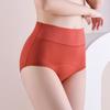 Непромокаемые хлопковые трусики с высокой талией для менструации менструальные трусики