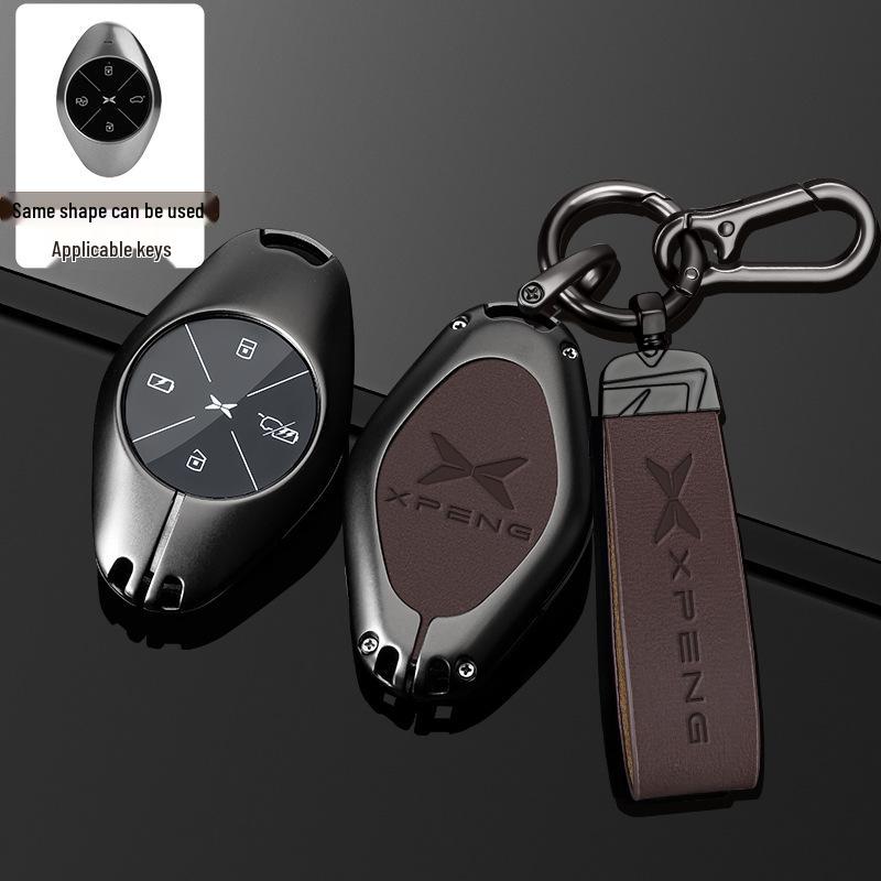 Xiaopeng Key Case: Fits 23 Models Including P7, P7i, P5, G3, G3i, G9, G6 - Men's Car Key Shell with Advanced Modifications