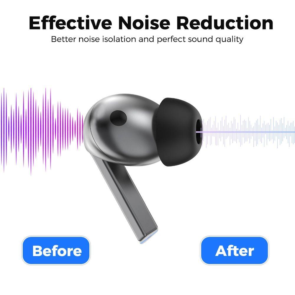 1Pair Silicone Earphone Eartips Ear Plugs for Samsung Galaxy Buds 3 Pro Earphone Accessories