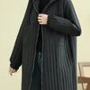 Зимняя куртка миди с капюшоном большого размера, Модная куртка с хлопковой подкладкой, Свободный западный стиль, Женская, на все случаи жизни