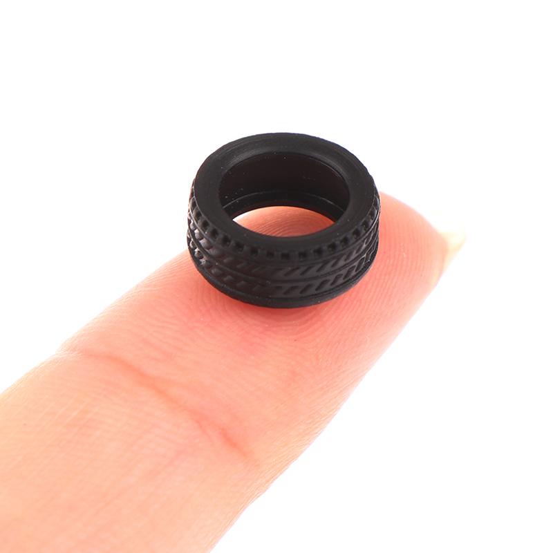 20 шт. 1/64 кожаная модель автомобиля, аксессуары для сцены, шины, колеса, модель автомобиля, сцена