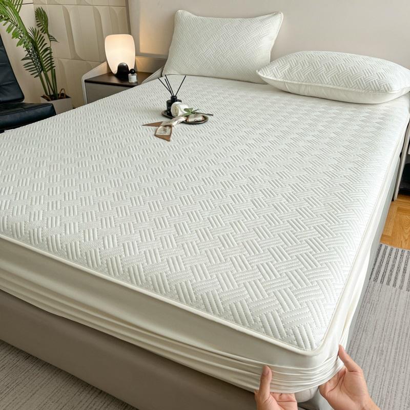 Мягкий защитный чехол для матраса Summer Cooling - 3 шт., полное покрытие, шелковое покрывало для комнат с кондиционером