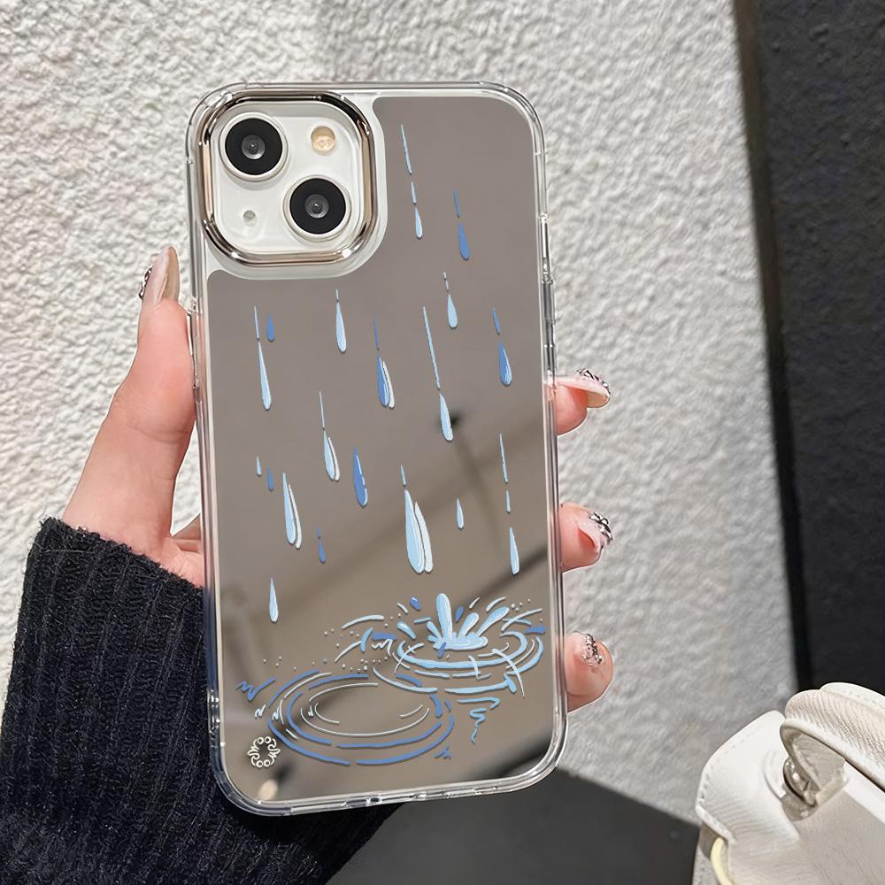 Любовь Зеркало для макияжа Чехол для телефона Для iPhone 17 Чехол iPhone 16 Pro Max 11 15 14 13 12 17 Pro Max 16e 17E Plus Air Силиконовый чехол