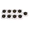 5Pcs/Box Dental Diamond Crystal Teeth Studs Metal Tooth Ornaments Tooth Gems Jewelry Tooth Decoration