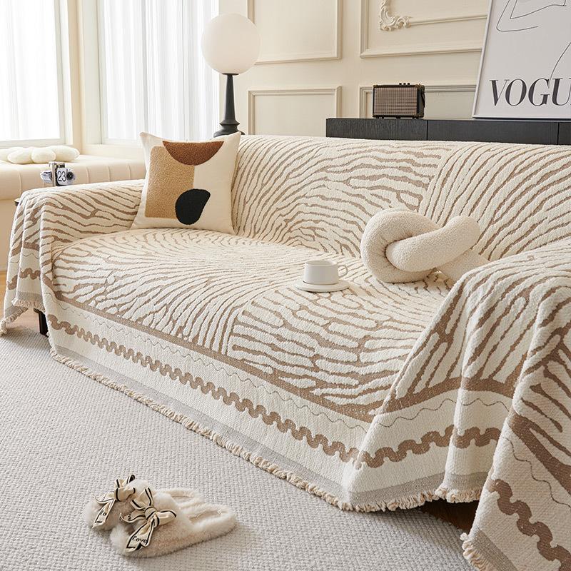 Полотенце для дивана из синели, ткань с полным покрытием, универсальное покрывало для дивана Four Seasons, цельный чехол для дивана, высокий смысл