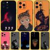999 J-Juice W-WRLD Чехол для телефона для iPhone 17,16,15,14,13,12,11,Pro,Max,Plus,X,XS,SE4,E,Mini, Мягкий черный чехол
