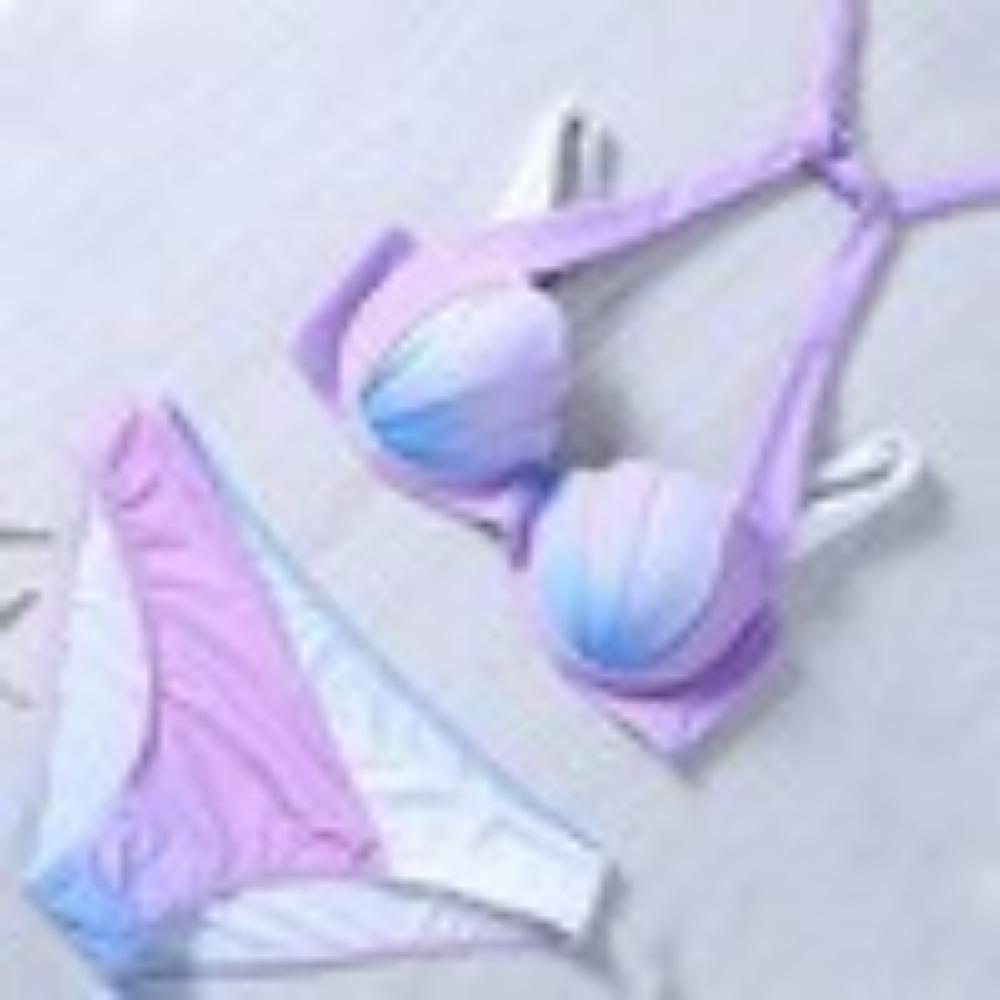 Купальник европейский и американский купальник бикини «русалка» купальник бикини с постепенным изменением формы