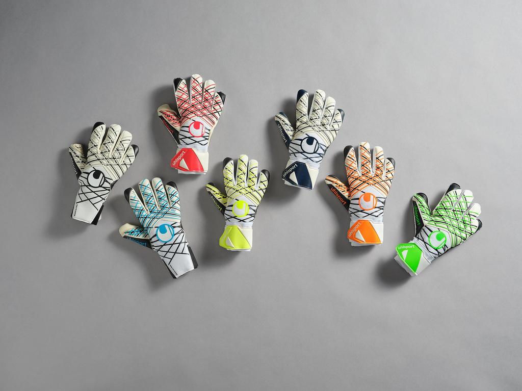 Uhlsport Absolute Grip Футбольные вратарские перчатки для 1011365 01 9 Матчей,