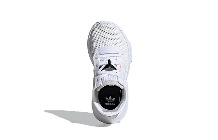 adidas Originals Pod S3.1 Дышащие и нескользящие Низкие детские кроссовки для бега Белые Дети возрастом от 3 до 7 лет CG7001