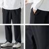 GENIOLAMODE Men's Loose Straight-Leg Casual Pants