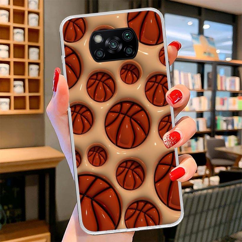 Basketball Basket Play Cover Phone Case For Xiaomi Poco F7 Ultra X7 X6 X5 Pro M7 Redmi 15C 15 13C 13 12C 12 10C 10 9A 9C 9T 9 Sh