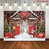 1Pcs Prop Christmas Arctic Snow Decoration Background Winter Backdrop Decorations For Photo Studio Photo Booth Christams Party