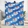 Bluey Bingo Hug Blanket Soft Warm Cozy Perfect for Bedding Couch Livingroom for All Occasions Playful Design Birthday Christmas Gift Blanket