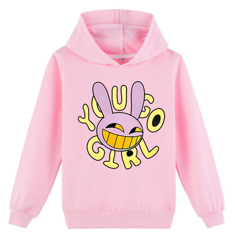 Kids 3D Hoodie TTHE AMAZING DIGITAL CIRCUS Pullover Children Sweater
