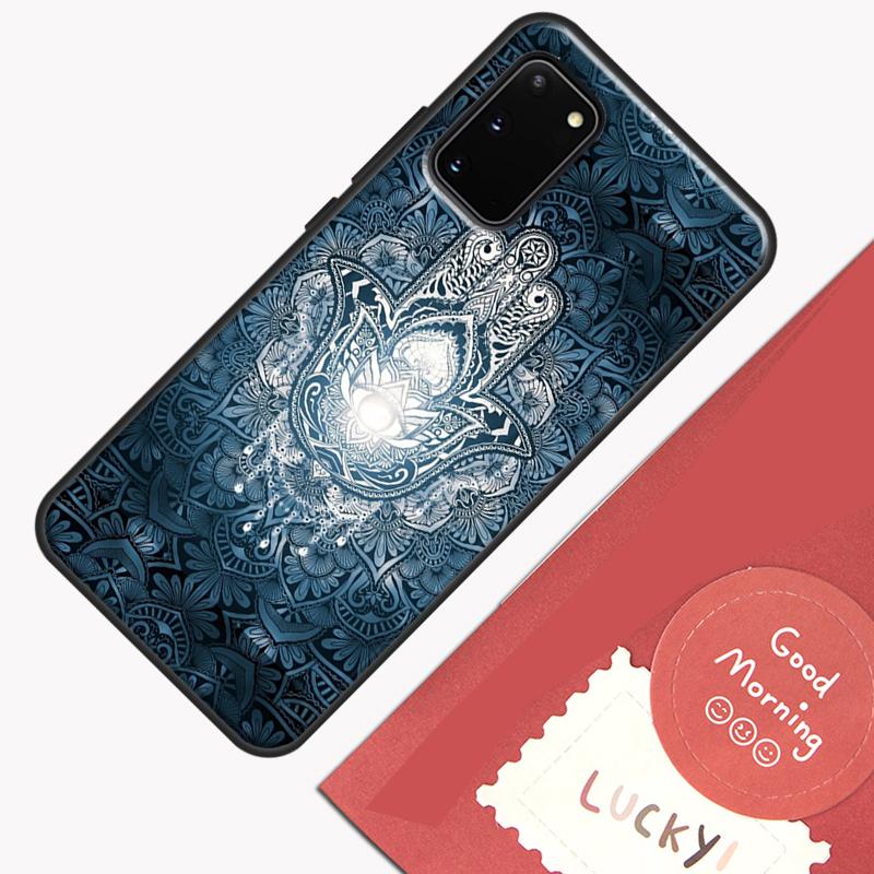 Чехол Рука Фатимы Хамса для Samsung Galaxy S22 S21 S23 Ultra Note 20 S8 S9 S10 Note 10 Plus S20 FE Задняя крышка
