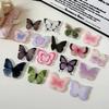 Cute Butterfly Phone Grip Tok Griptok Holder Ring For iPhone 15 Universal Accessories Lovely Bowknot Phone Stand Bracket Socket