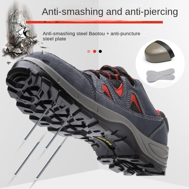 Anti-smashing, Anti-piercing, Deodorant and Breathable Work Shoes, Anti-scalding Protective Shoes, Summer Labor Insurance Shoes