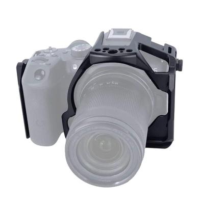 Клетка для камеры Niceyrig для Canon EOS R8 с холодным башмаком, винтами Arri для фиксации, НАТО и совместимой площадкой 532 R7/EOS, отверстиями, направляющей, Arca-Swiss -