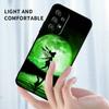 Анимация Питер Пэн Вырез Для Samsung Note 20 10 Ultra Plus A31 A14 A12 A70 A34 A25 A04 A05 A15 A24 5G Черный ТПУ Чехол для телефона
