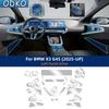 TPU Transparent Protective Film for BMW X3 G45 2025-UP GPS Navigation Speedometer Interior Screen Gear Anti-scratch
