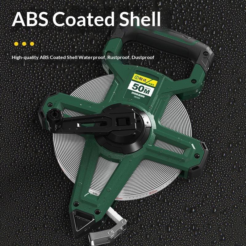 Open Glass Fiber Tape Measure Student-friendly Measuring Tool 30/50/100m for School Engineering Course Practical Training Use