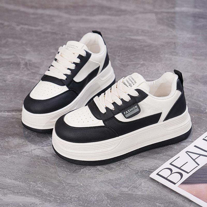 Autumn new casual ins platform muffin shoes student board shoes MR