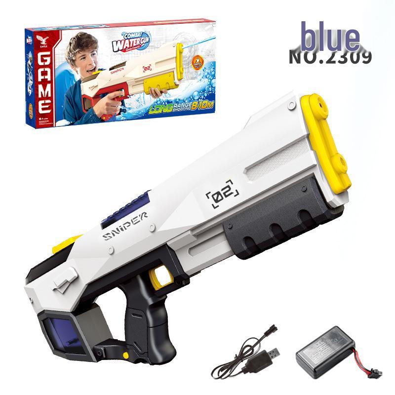 Cross-Border Large Capacity Automatic Water Absorption Electric Water Gun with Strong Battery Life
