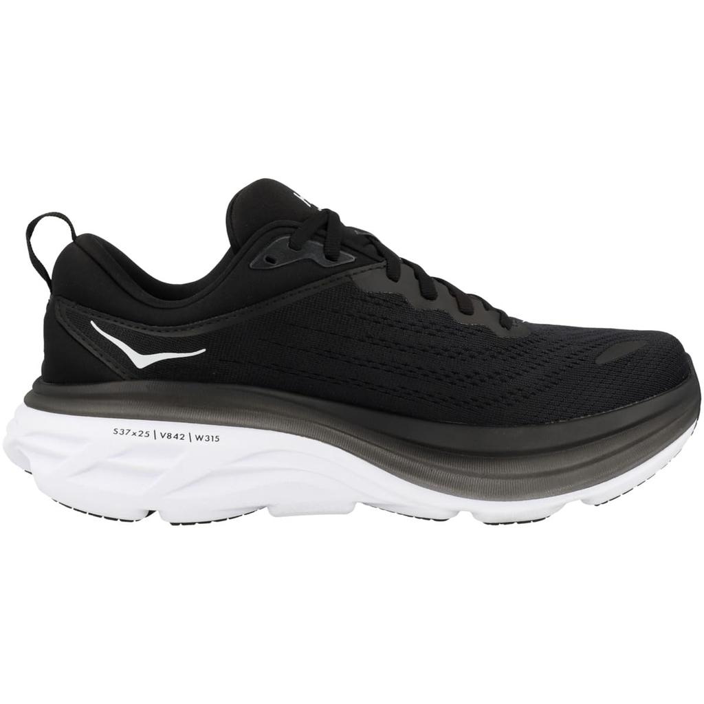 HOKA ONE ONE M BONDI 8 BLACK/WHITE 26.0CM