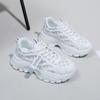 Mesh Low-Top Dad Shoes Women's Spring New Breathable Student Sports Height Increasing Leisure