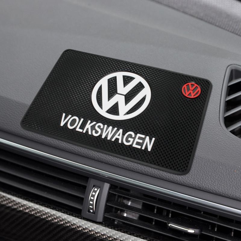 O4Car Dashboard Anti-Slip Mat Phone Holder Storage Non-Slip Pad for Volkswagen Golf Passat T5 ID3 Tiguan GTI Polo CC Taigo Touareg
