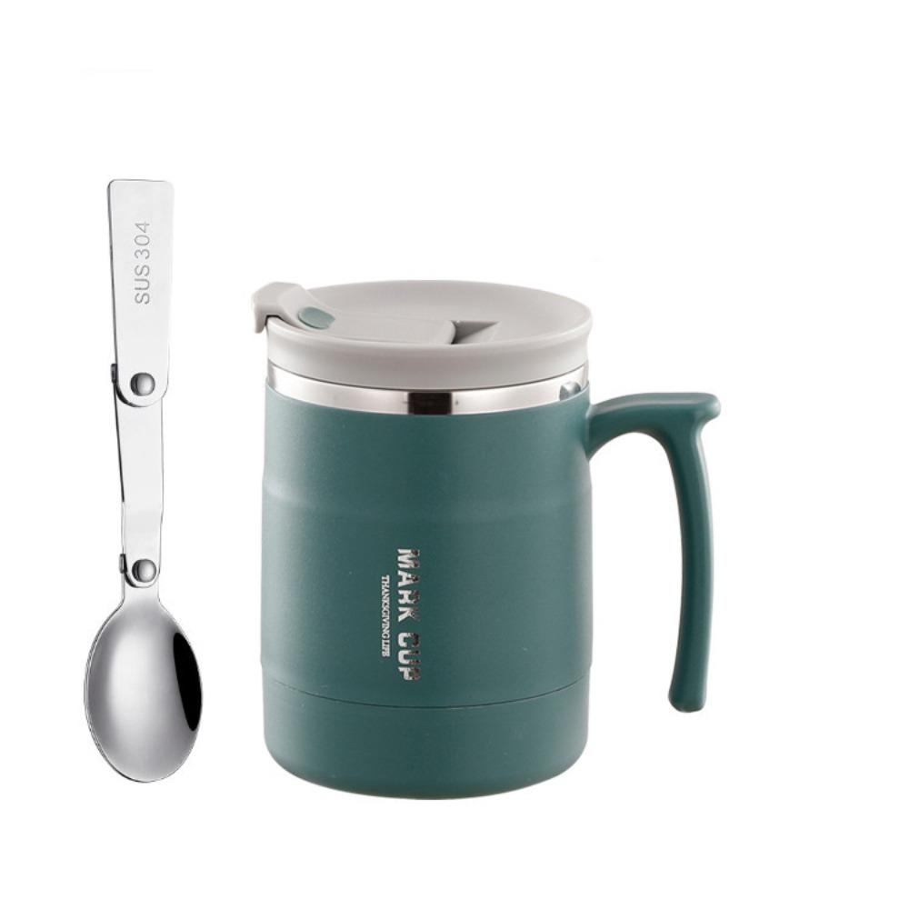 Stainless Steel Thermal Coffee Mug Anti-scalding Insulated Water Cup Portable Thermal Cup School