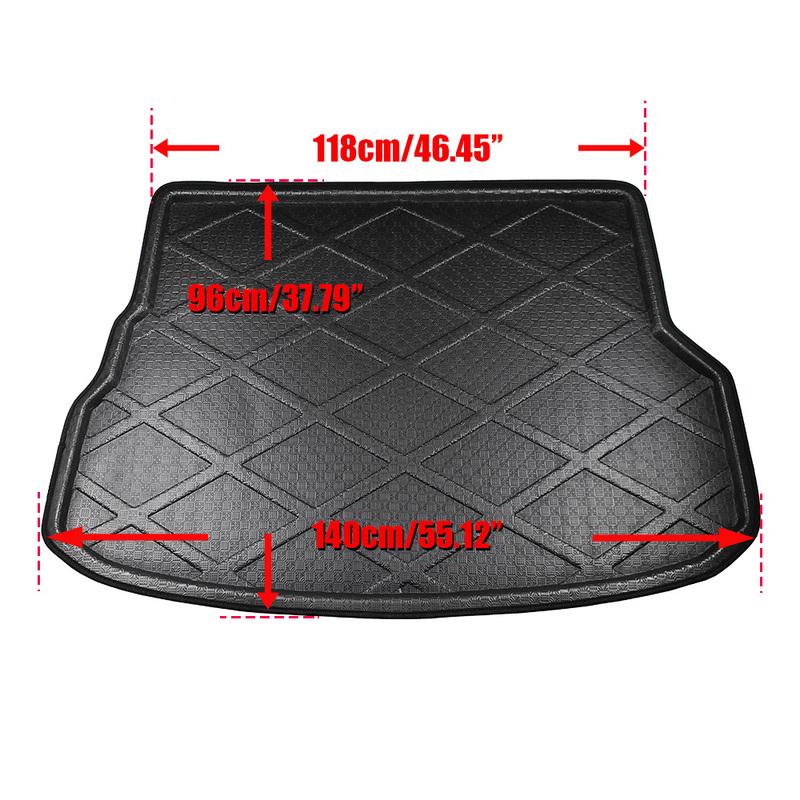 Buildreamen2 Car Rear Trunk Mat Floor Cargo Carpet Mud Pad Tray Boot Liner For Lexus RX270 RX350 2010 2011 2012 2013 2014 2015