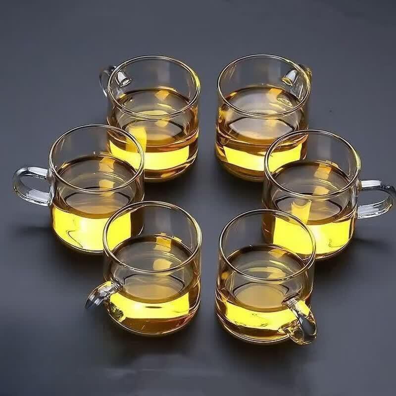 Двухслойные стеклянные чашки для чая Zhicheng Jiamei