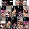 Чехол для iPhone 15 14 Xiaomi Redmi Note 13 12 11 Pro Max X 8 7 9 XR Samsung Galaxy S24 S23 A05 OPPO A15 Huawei Jennie Black Lisa Rose Jisoo Pink Case