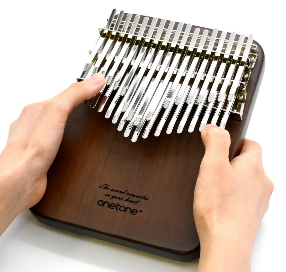 ONETONE One Tone Kalimba 34 Key Beginner Set Black Walnut Material Adjustment Key Adjustment (Фортепиано) OTKLS-34/BWN [Особый случай/Очистка