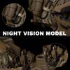 GPNVG 18 Night Vision Goggle Tactical Head Binocular Model Модель четырехглазого прибора ночного видения для косплейных тактических игр